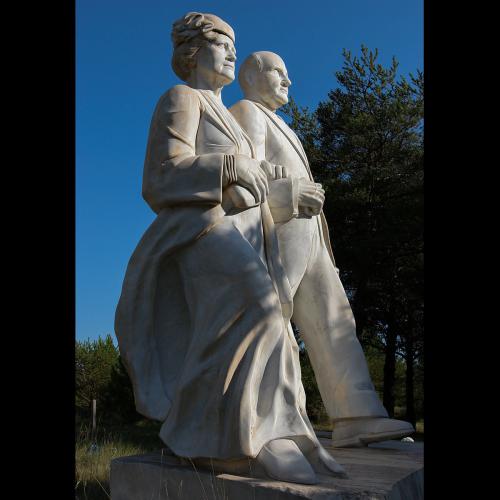 M.MME. DE CLERCK- MARBRE DE CARRARE - COMMANDE DE LA SOCIÉTÉ BEAULIEU - DE FAYKOD