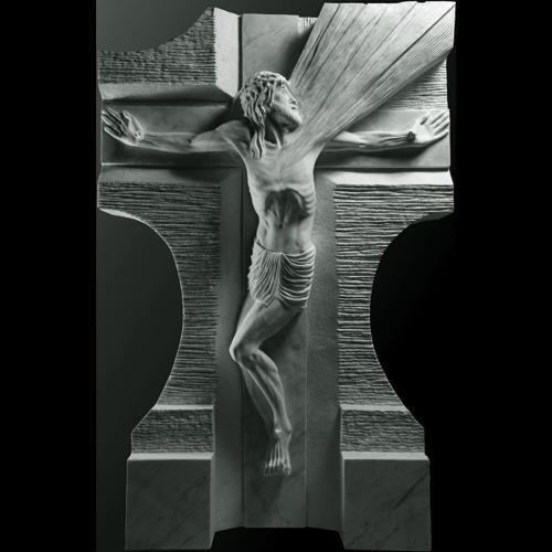 XII. STATION - CHEMIN DE CROIX DE LA RÉSURRECTION - À LOURDES DE MARIA DE FAYKOD 