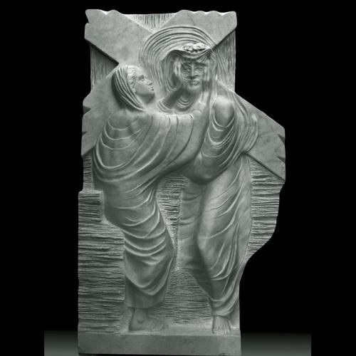 VI. STATION - CHEMIN DE CROIX DE LA RÉSURRECTION - À LOURDES DE MARIA DE FAYKOD 