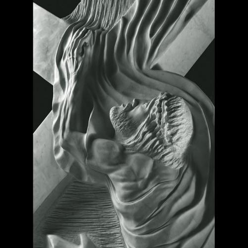 CHEMIN DE CROIX À LOURDES DE MARIA DE FAYKOD  9. STATION (DÉTAIL)